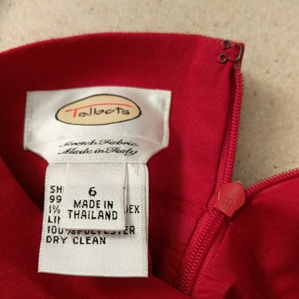 Red Talbots skirt - Picture 5 of 6